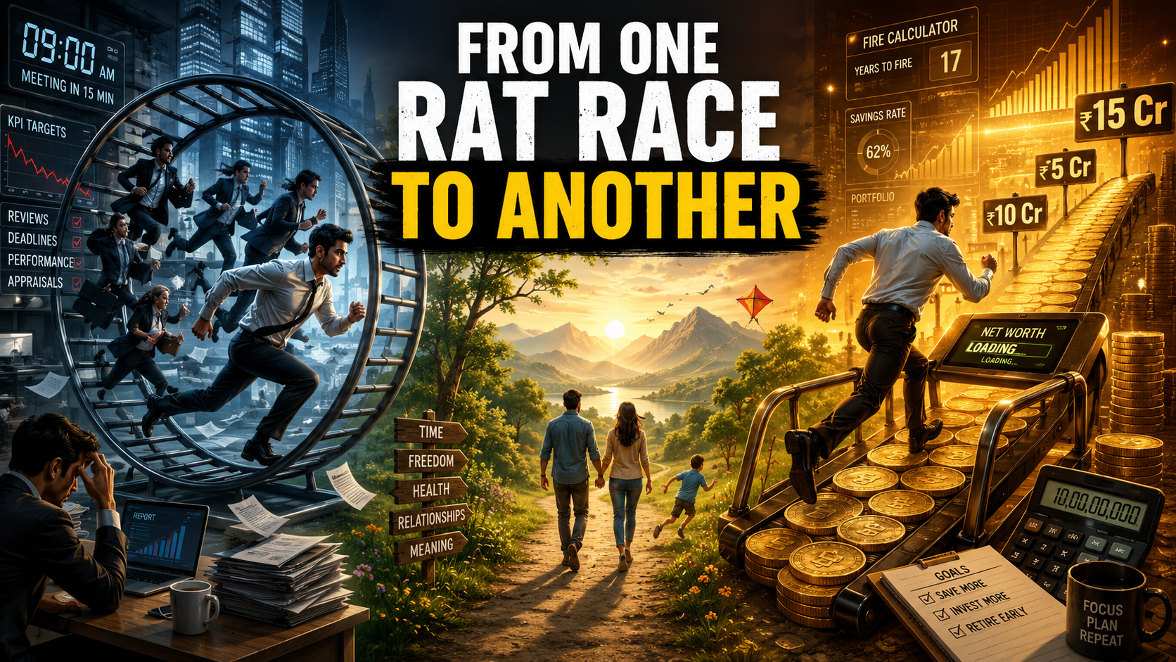 Financial Freedom - From One Rat Race to Another